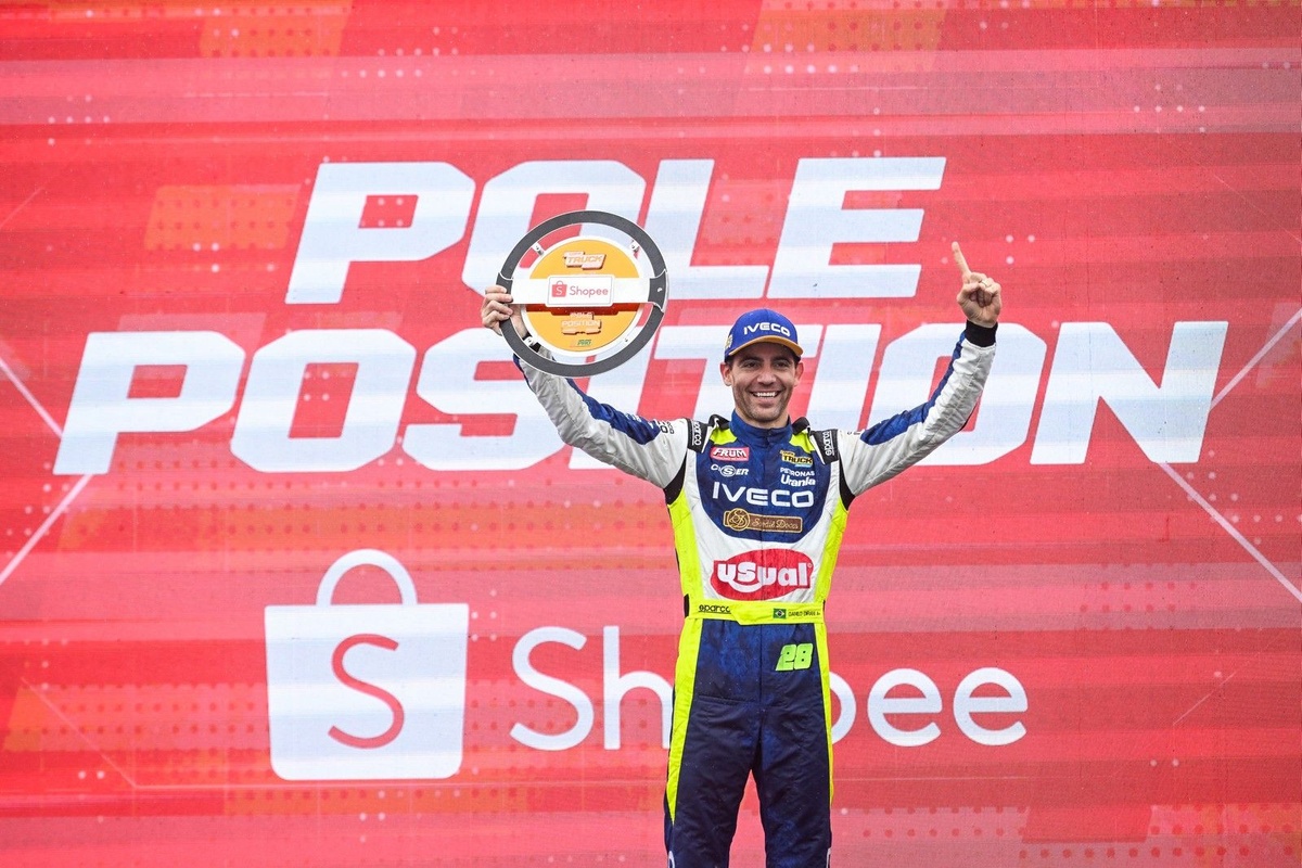 Copa Truck: Dirani encara chuva forte e leva pole position em Cascavel
