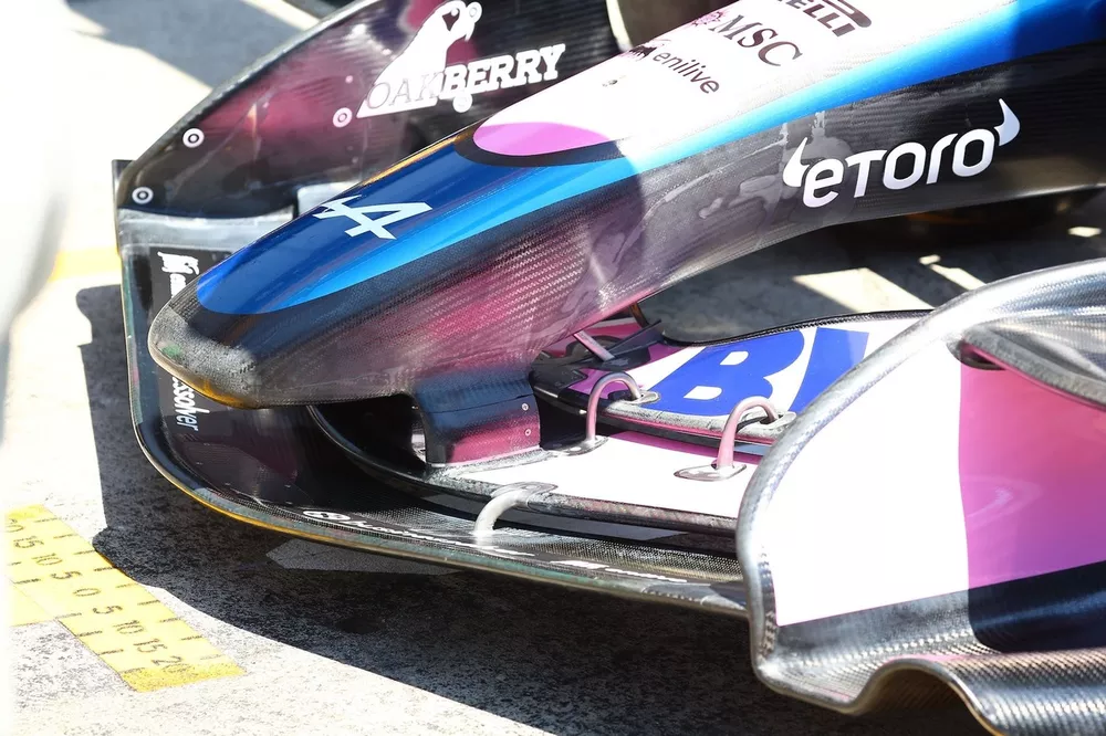 Detalle t&eacute;cnico del Alpine A526