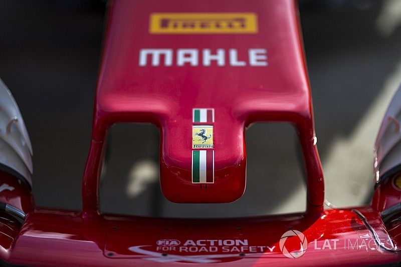 Ferrari SF70H nose detail