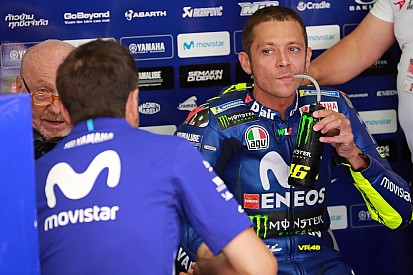 Sem melhoras em teste, Rossi ri de possibilidade de vencer