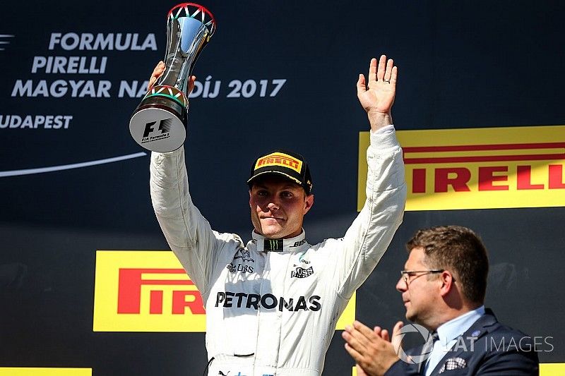 Podio: tercer lugar Valtteri Bottas, Mercedes AMG F1