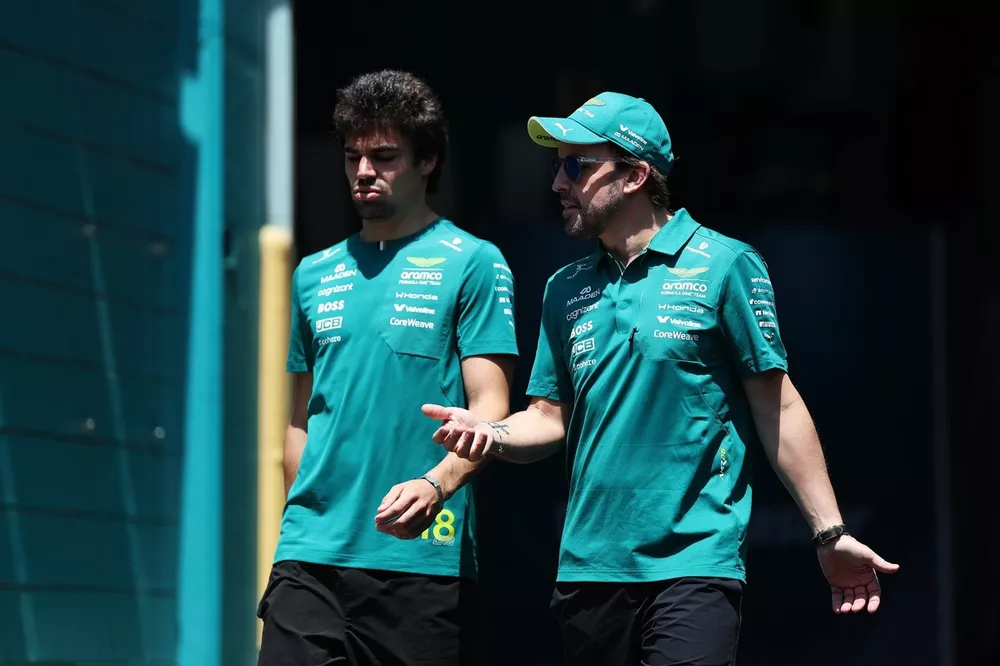 Lance Stroll, Aston Martin Racing, Fernando Alonso, Aston Martin Racing