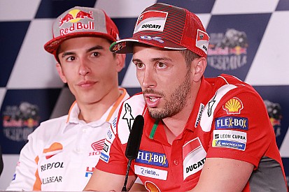 Terpaut jauh, Dovizioso enggan pikirkan Marquez