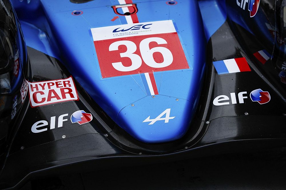 Detalle del Alpine A480 LMP1