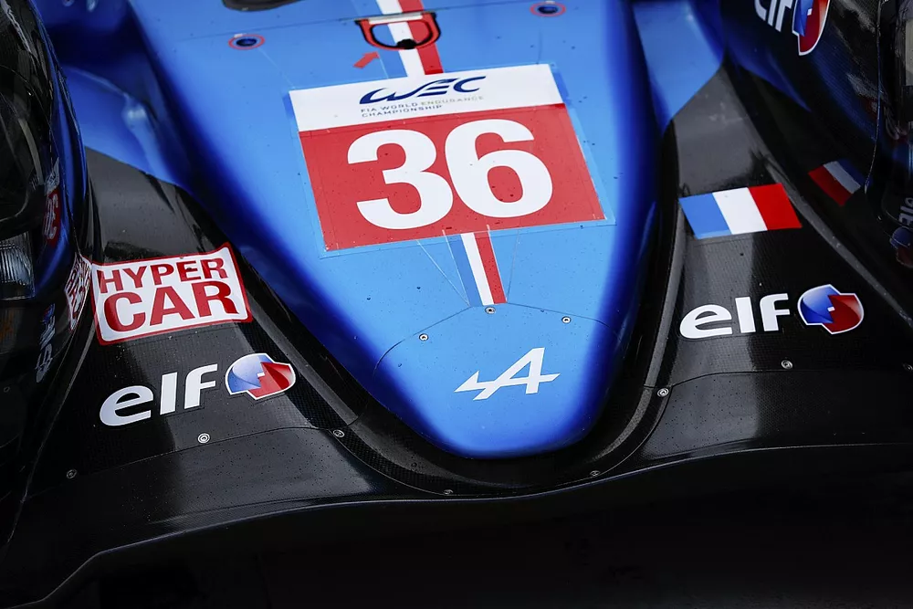 Gros plan sur l'Alpine A480 LMP1