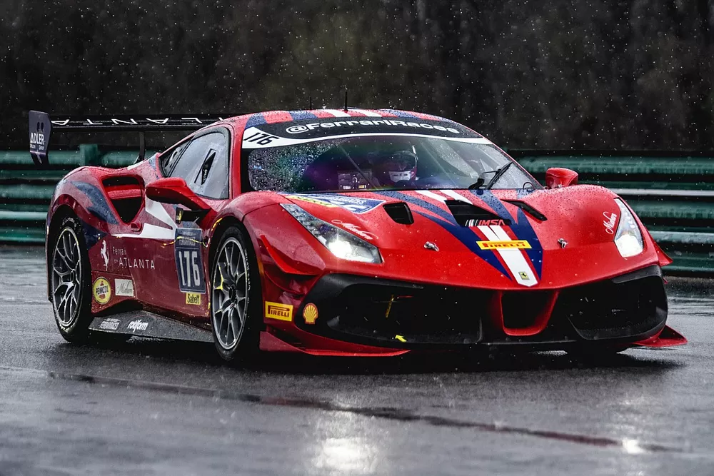 Wet race action