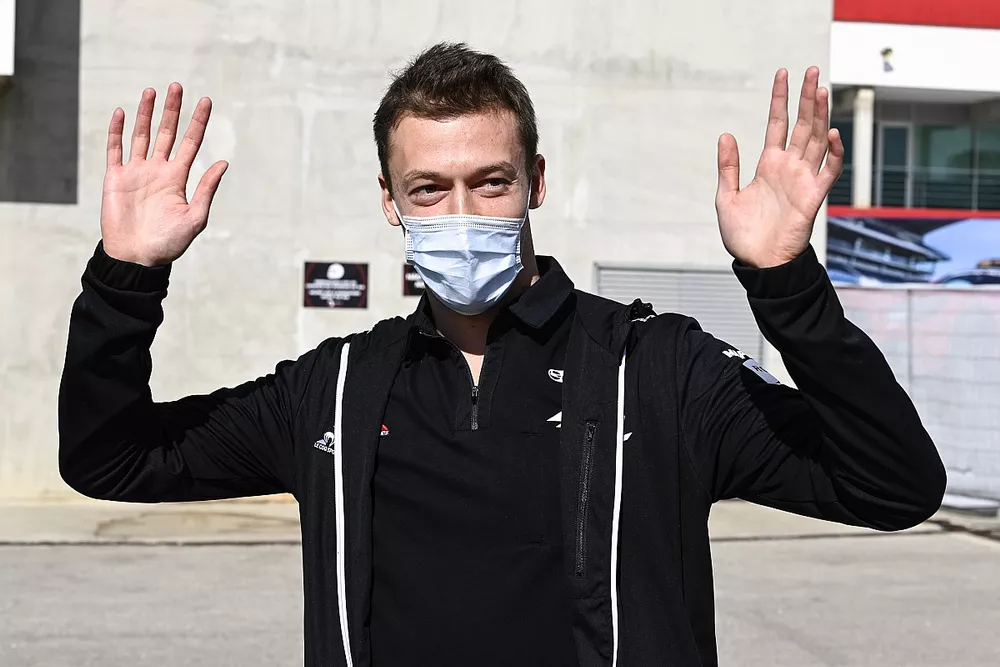 Daniil Kvyat, reservecoureur Alpine F1 