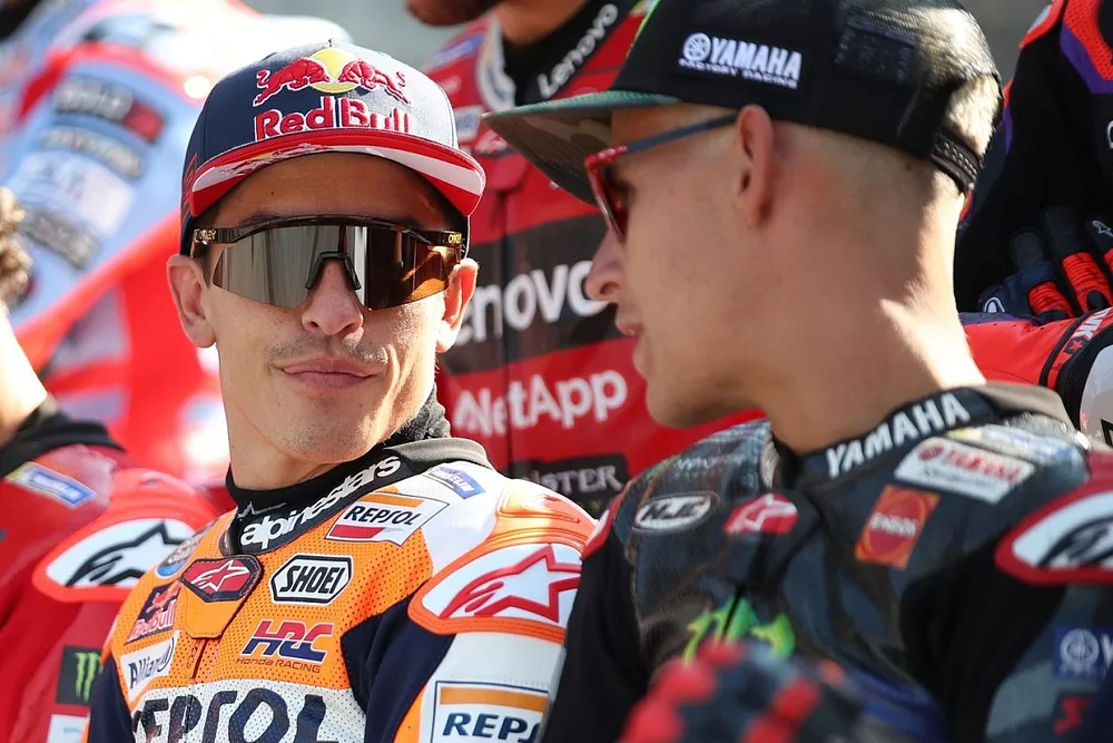 Marc Marquez, Repsol Honda Team, Fabio Quartararo, Yamaha Factory Racing