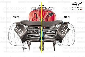 Технический анализ: почему новые понтоны Ferrari неверно считать копией Red Bull