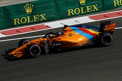 Der Alonso-McLaren in Abu Dhabi