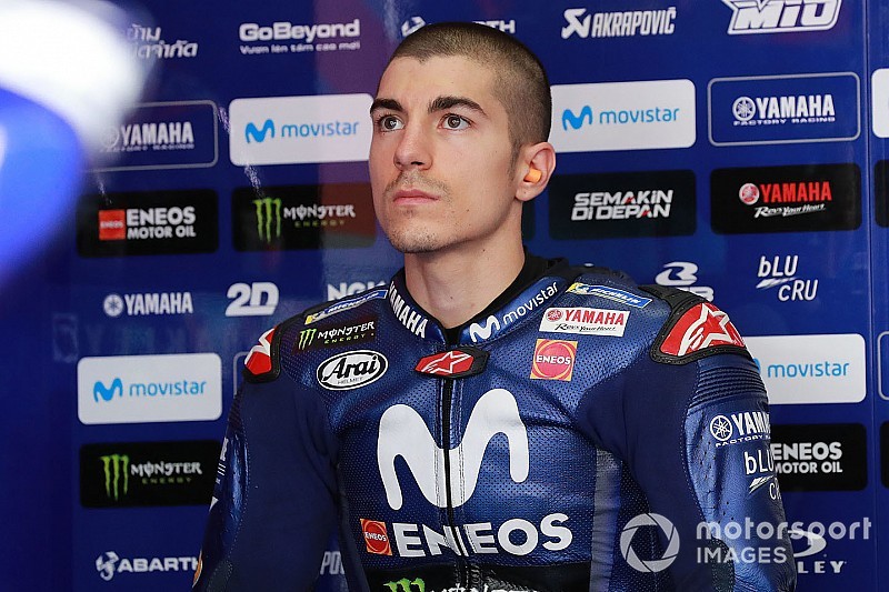 Viñales arremete contra su equipo por no darle una mejor moto en mojado
