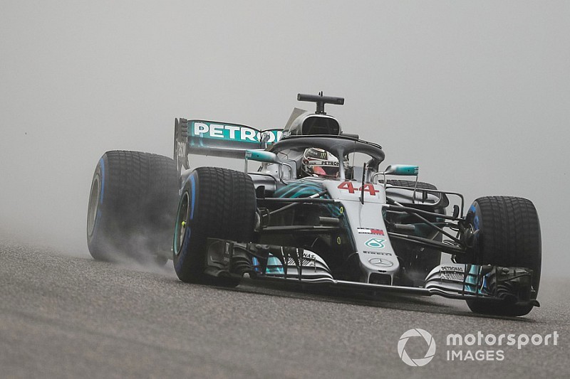 F1 Austin, Libere 2: Hamilton nuota nell'acqua meglio degli altri