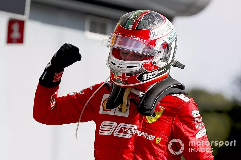 Ganador Charles Leclerc, Ferrari SF90
