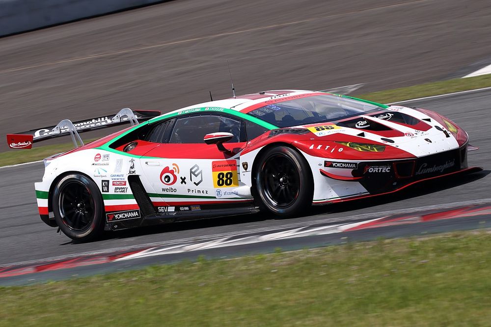 ミニカー JLOC Lamborghini GT3 No.88 SUPER GT 2024 No.88 JLOC Lamborghini GT3 | GT300 チーム&ドライバー 2024