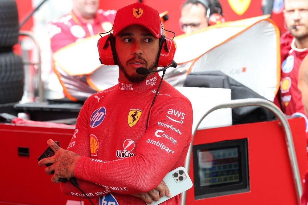 Lewis Hamilton: "Lacrime" previste nella pausa estiva dopo l'"intenso" debutto in Ferrari