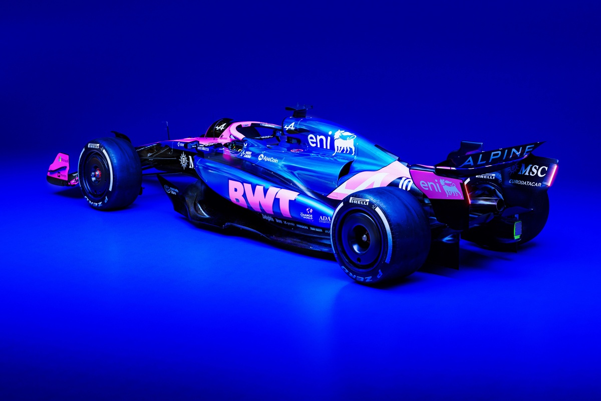 日本未発売　ビッグスケールF1コレクション アルピーヌ A522 Alpine A522 フェルナンド・アロンソ F1アブダビGP 2022 