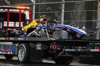 Colapinto correrá con las viejas especificaciones en Qatar tras choque en Las Vegas