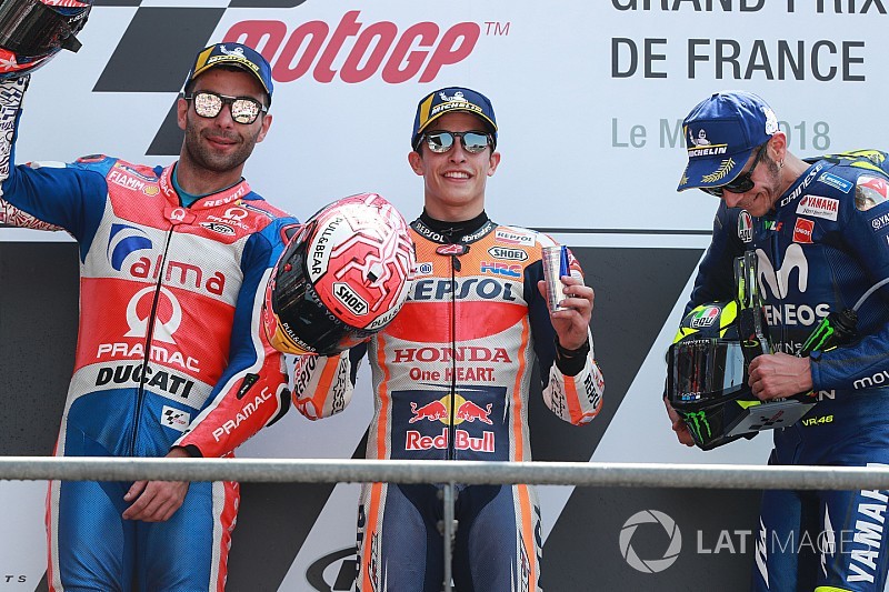 Alle MotoGP-Sieger des GP Frankreich in Le Mans seit 2002