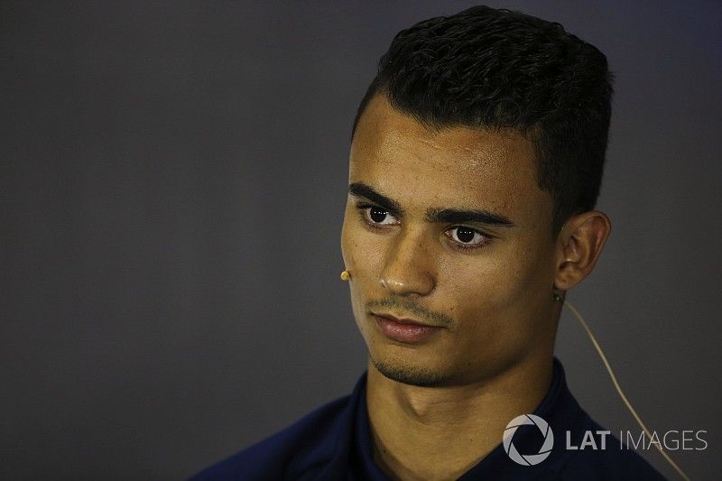 Pascal Wehrlein, Sauber, en la conferencia de prensa