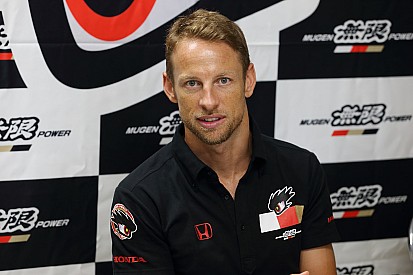 Button in 2018 met Honda in Super GT