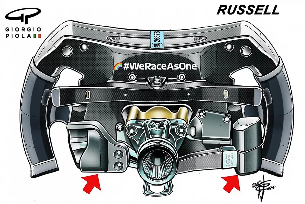 156-21 RUSSELL STEERING WHEEL BACK