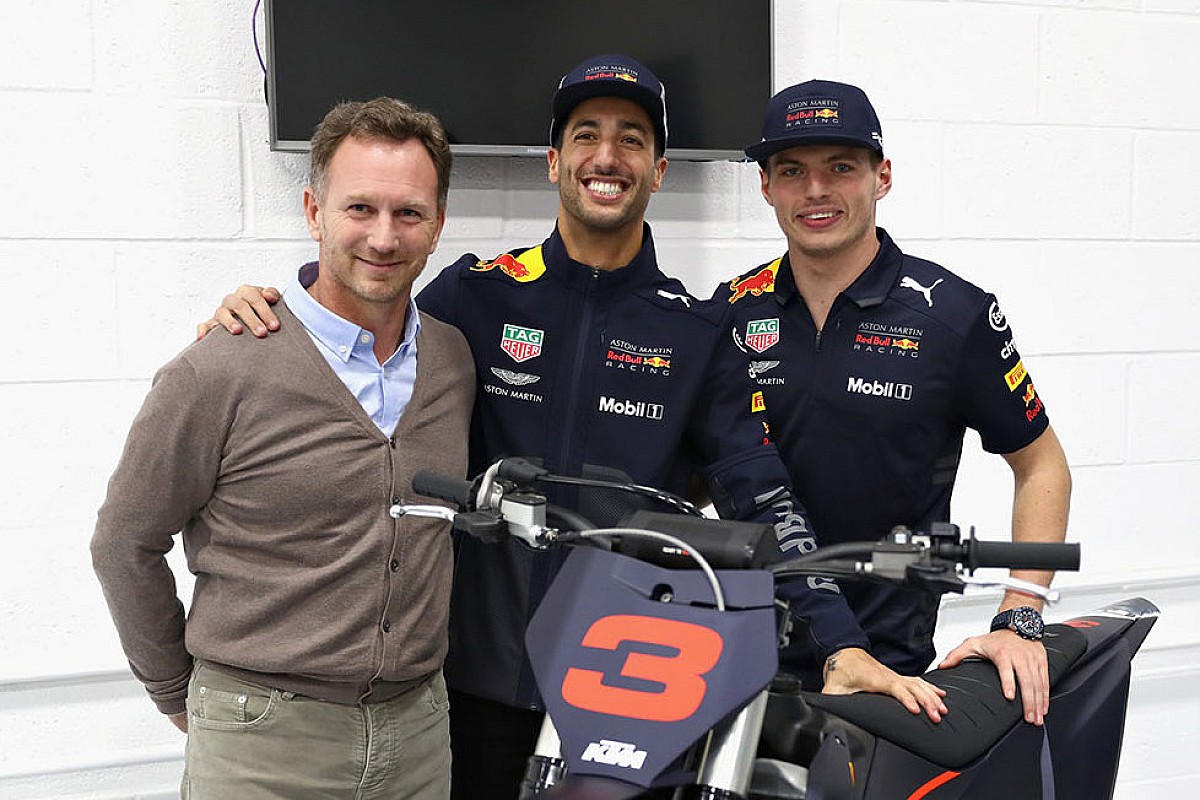 In beeld: Ricciardo neemt afscheid van Red Bull Racing