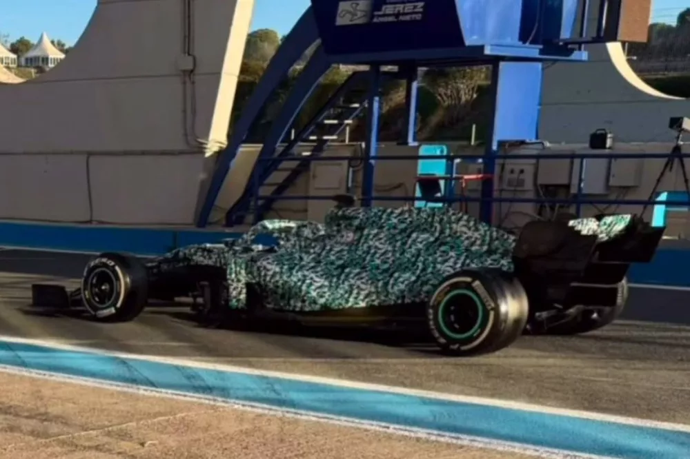 Andrea Kimi Antonelli ad Jerez