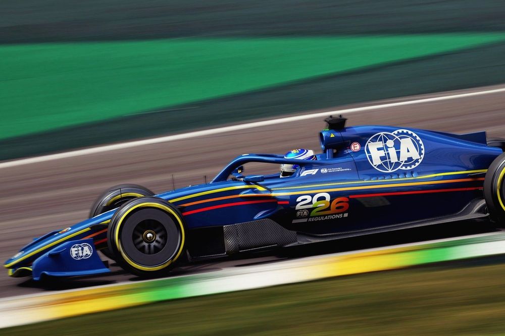 Concepto de coche de la F&oacute;rmula 1 de 2026