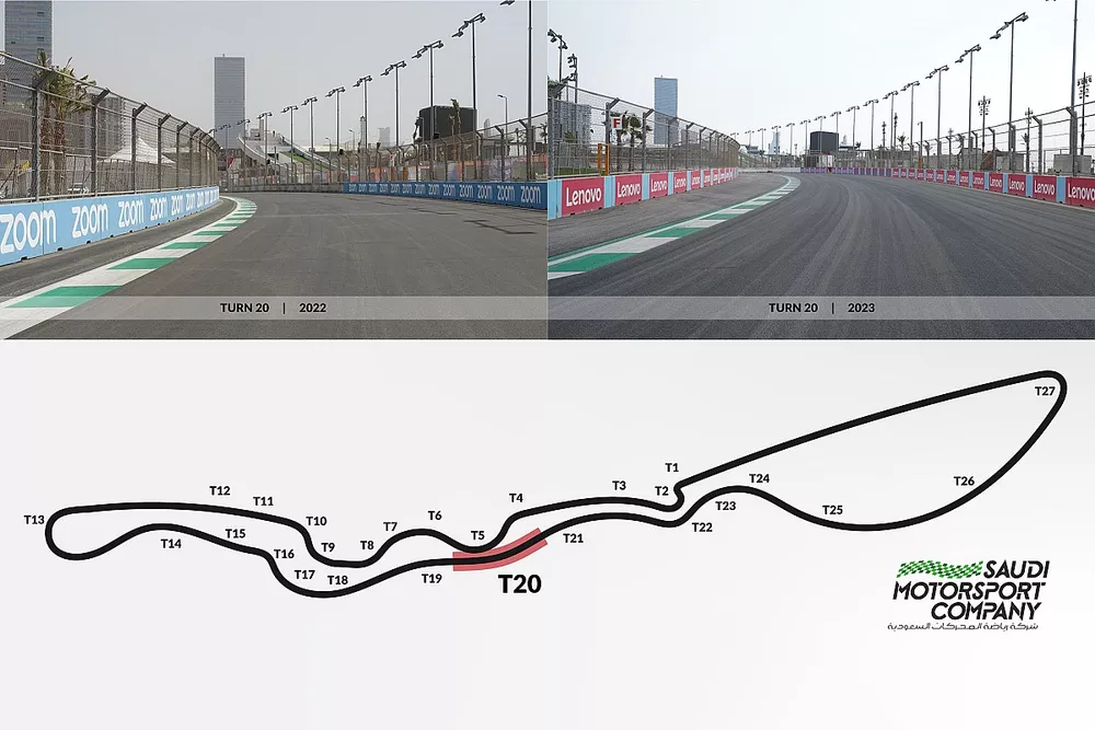 Jeddah Track Turn 20-01