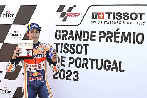 Marc M&aacute;rquez, tras la pole en Portugal: "No s&eacute; c&oacute;mo lo he hecho"