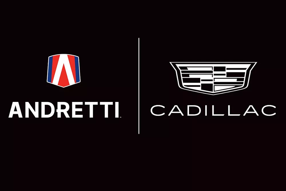 Les logos Andretti et Cadillac

