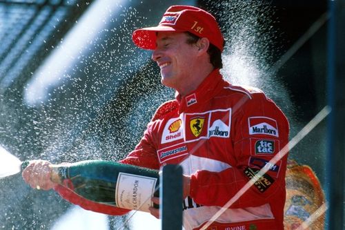 El d&iacute;a que Eddie Irvine sorprendi&oacute; y se convirti&oacute; en ganador con Ferrari en la F1