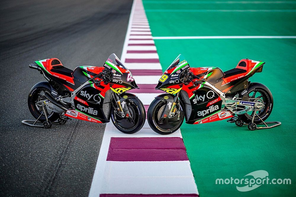 Aprilia Racing Team Gresini bikes