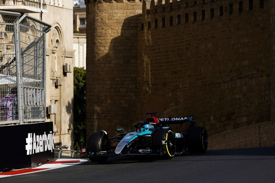 George Russell, Mercedes F1 W15