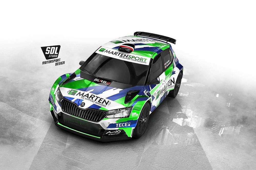 Wojtek Chuchała, Sebastian Rozwadowski, Skoda Fabia Rally2 evo