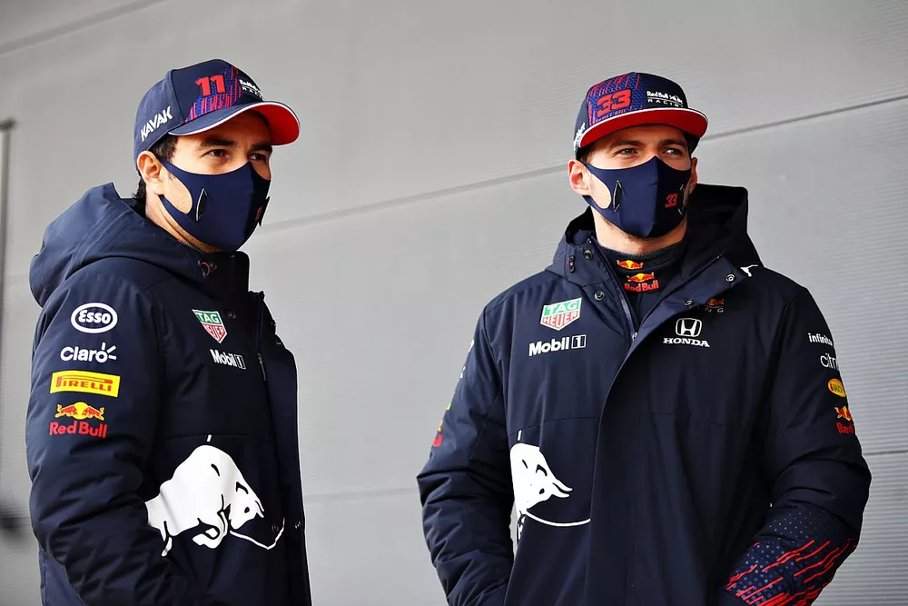 Max Verstappen, Red Bull Racing, Sergio P&eacute;rez, Red Bull Racing