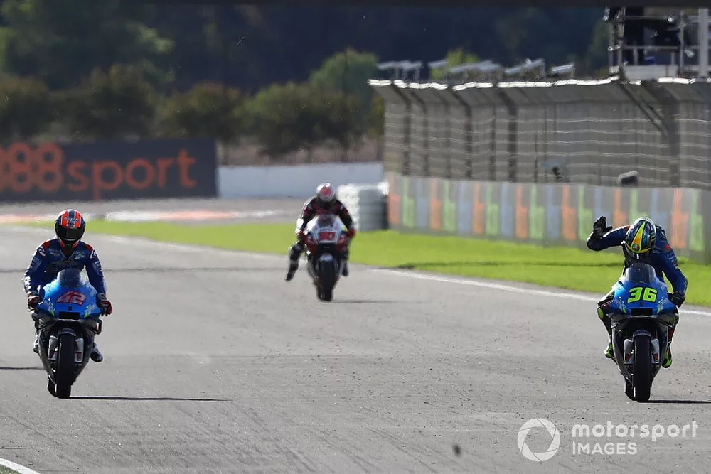 Il vincitore della gara Joan Mir, Team Suzuki MotoGP