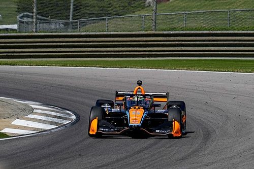 O'Ward en el top 10 en la FP1 en Barber y Canapino en 24°