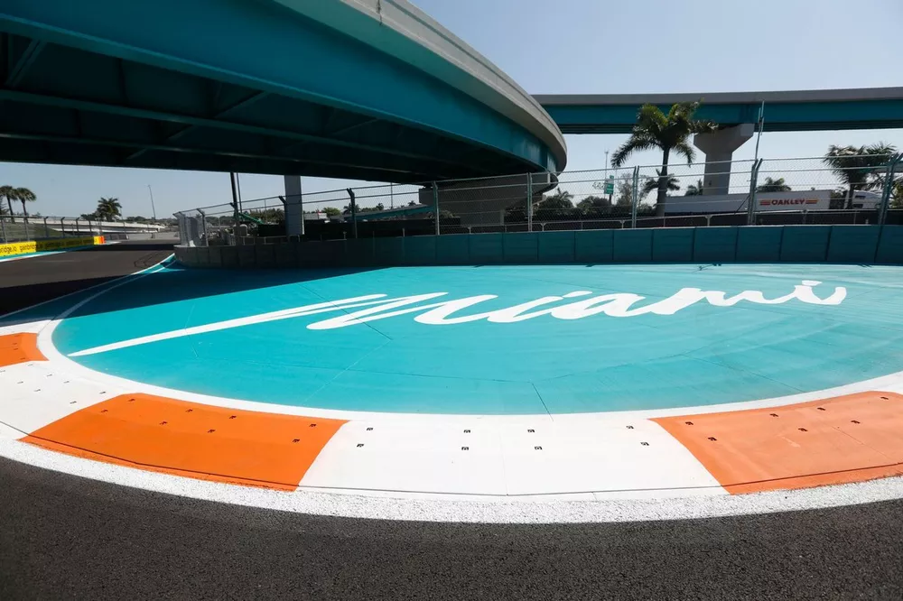 Dettaglio del circuito a Miami