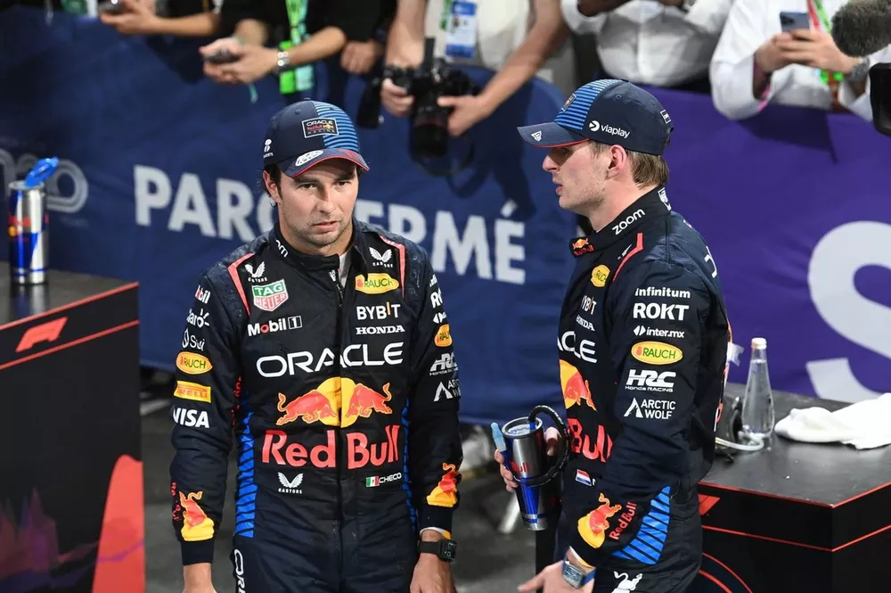 Max Verstappen, Red Bull Racing, Sergio P&eacute;rez, Red Bull Racing,
