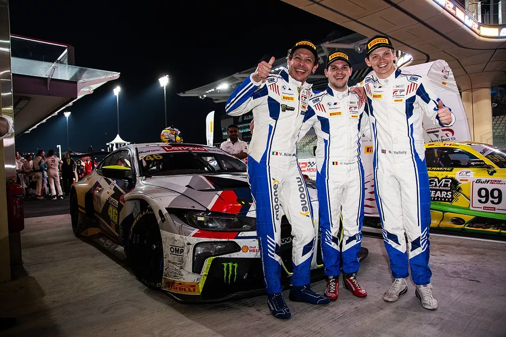 #46 Team WRT, BMW M4 GT3: Valentino Rossi, Dries Vanthoor, Nick Yelloly