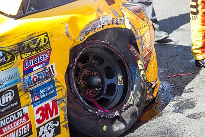 Tire issues leave Gibbs and Goodyear searching for answers