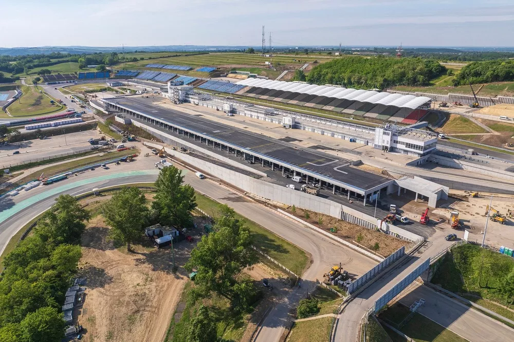 Hungaroring redevelopment work