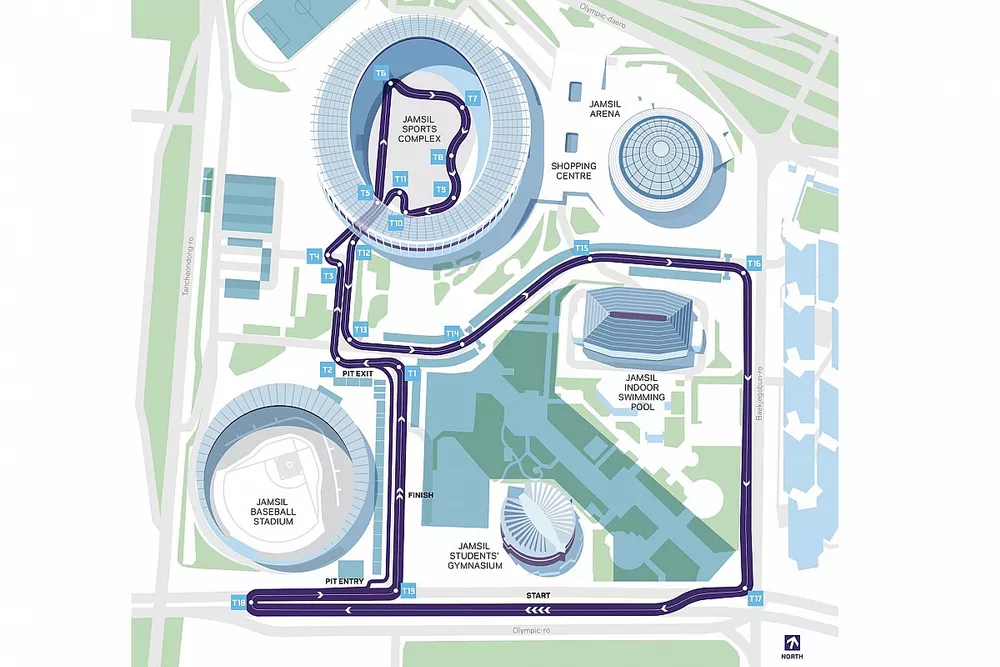 Track map Seoul
