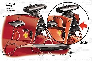ANÁLISE F1: Carro de 2022 da Ferrari deve ter ajustes na caixa de ar
