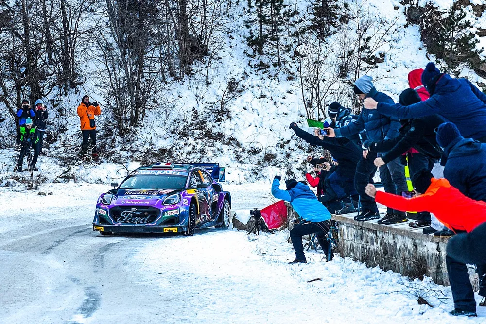 S&eacute;bastien Loeb, Isabelle Galmiche, M-Sport Ford World Rally Team Ford Puma Rally1