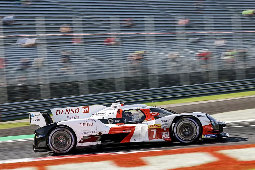 #7 Toyota Gazoo Racing Toyota GR010 - Hybrid: Mike Conway, Kamui Kobayashi, Jose Maria Lopez