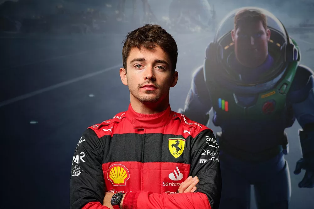 Charles Leclerc, doppiatore per un giorno