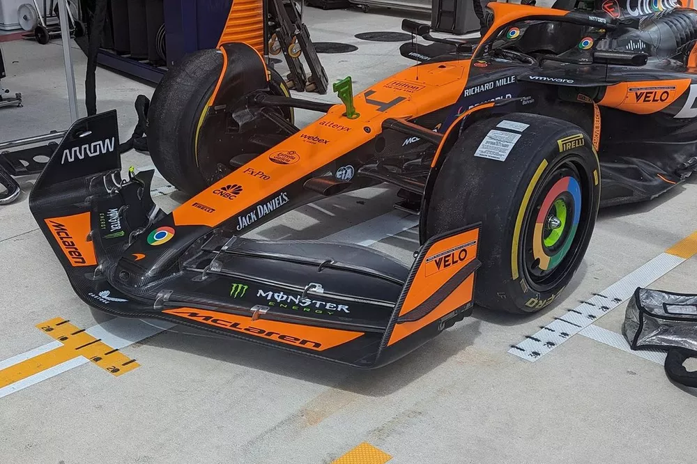 Detalhes t&eacute;cnicos do McLaren MCL38