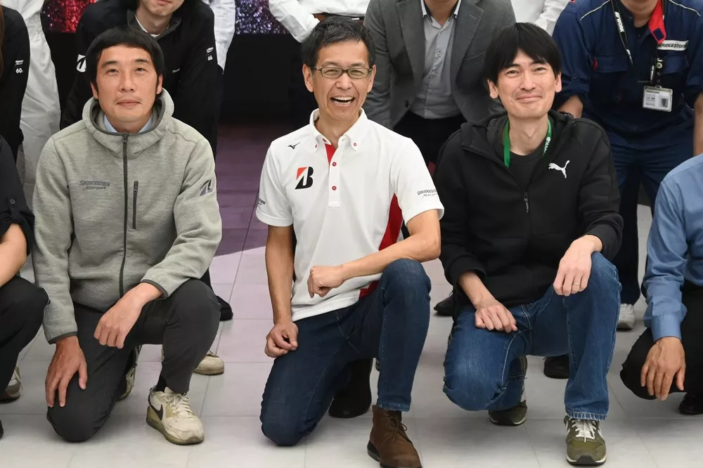 ブリヂストン今井弘氏とそのチームメンバー